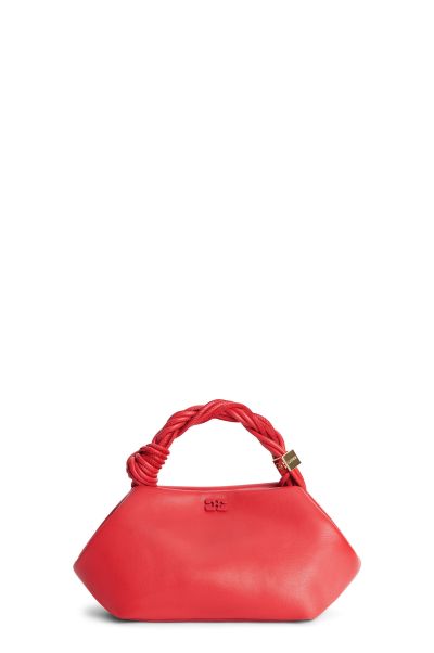 Red Small Ganni Bou Bag Women Top Handle Bags