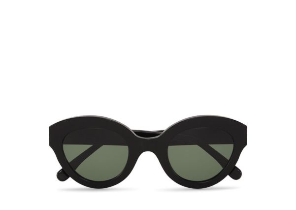 Sunglasses Ganni Biodegradable Acetate Chunky Round Sunglasses Women