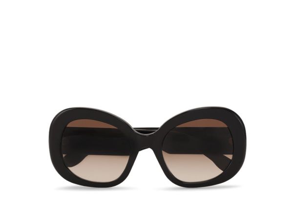 Ganni Sunglasses Biodegradable Acetate Oversized Retro Sunglasses Women