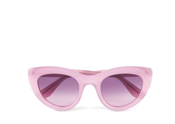 Women Biodegradable Acetate Cat Eye Sunglasses Ganni Sunglasses